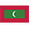 The Maldives flag