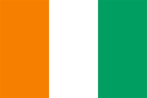 Côte d`Ivoire flag